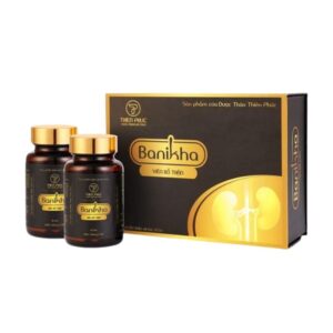 Banikha Viên Uống Đông Trung Hạ Thảo Hỗ Trợ Bổ Thận (Hộp 2 lọ x 30 viên)