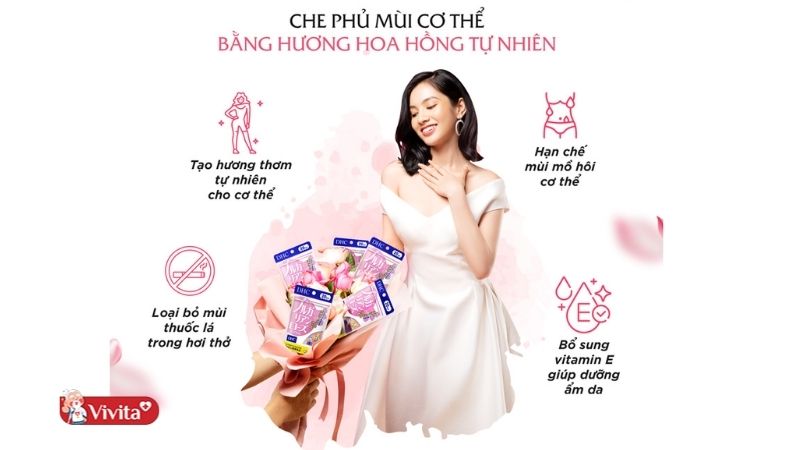 Viên uống hoa hồng DHC có hại không?
