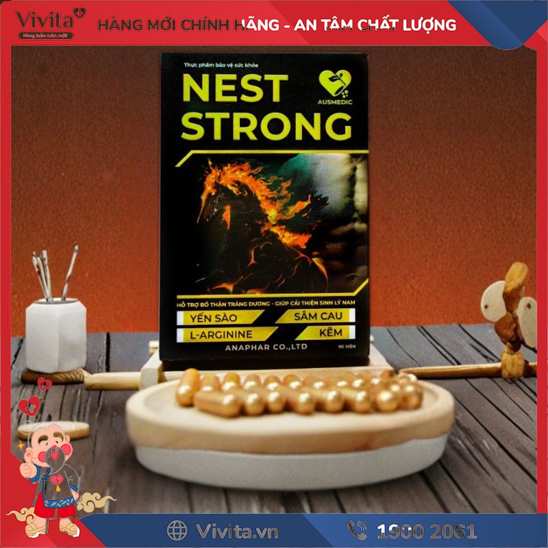 Viên uống yến sào Nest Strong chính hãng