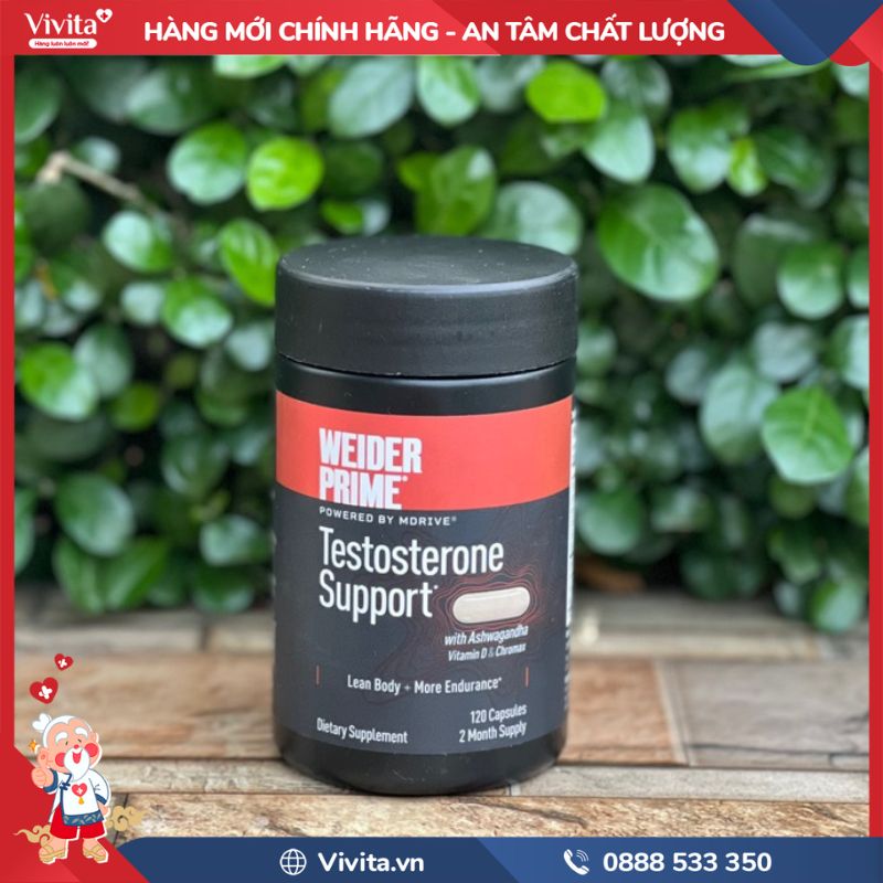 Weider Prime Testosterone Support chính hãng