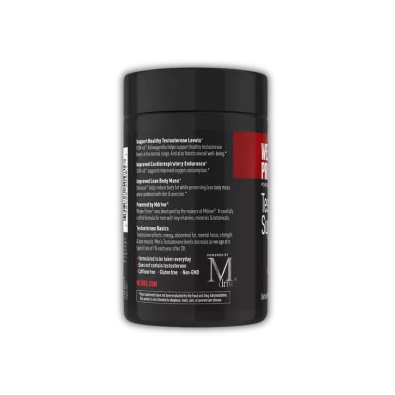 Weider Prime Testosterone Support của Mỹ hỗ trợ tăng cường sinh lý nam (120 viên)
