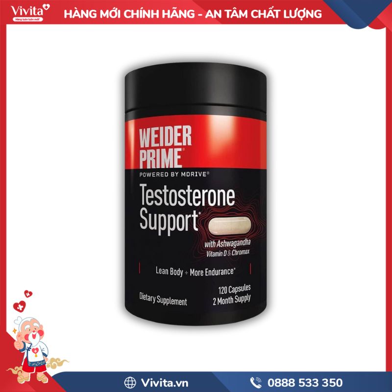 Weider Prime Testosterone Support