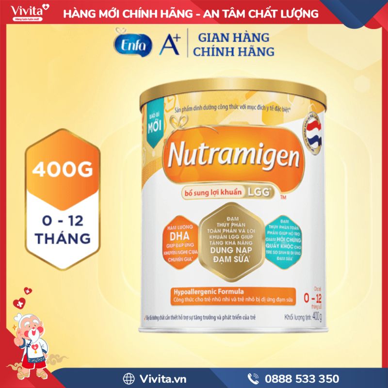 Đối tượng sử dụng Nutramigen