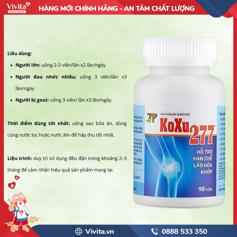 cách dùng Koxu 277