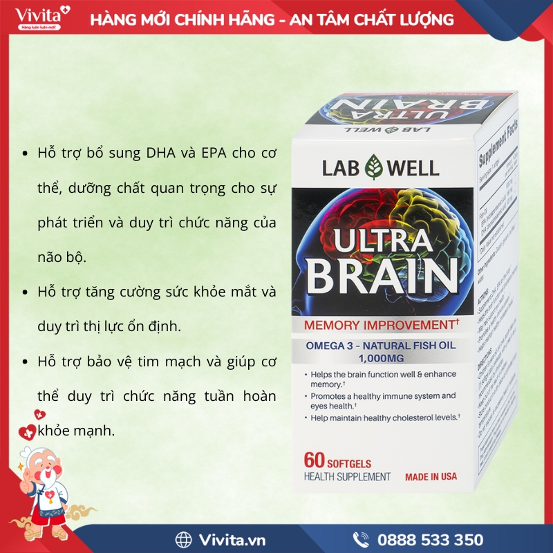 công dụng Ultra Brain