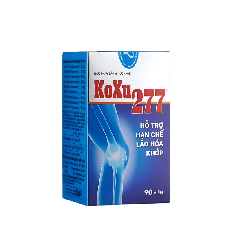 Koxu 277 Viên Uống Hỗ Trợ Hạn Chế Lão Hóa Khớp (Hộp 90 viên)     