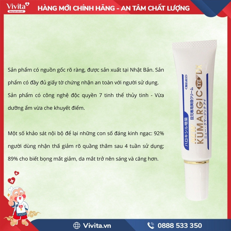 Kumargic Eye DX có tốt không?