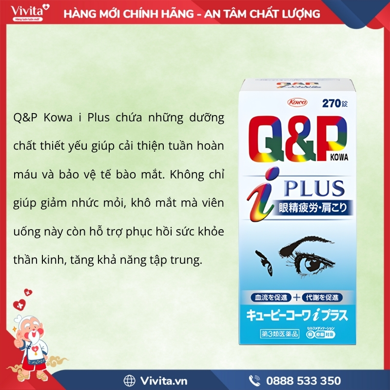 Q&P Kowa i Plus có tốt không?