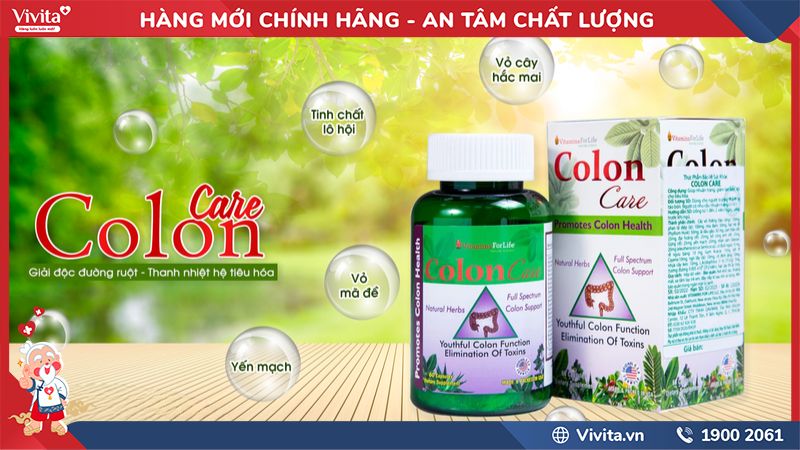 Thành phần nổi bật của Colon Care For Life