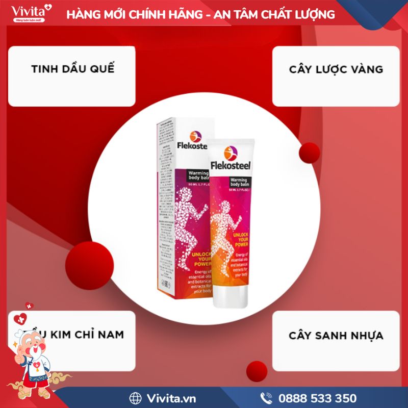 Thành phần Flekosteel