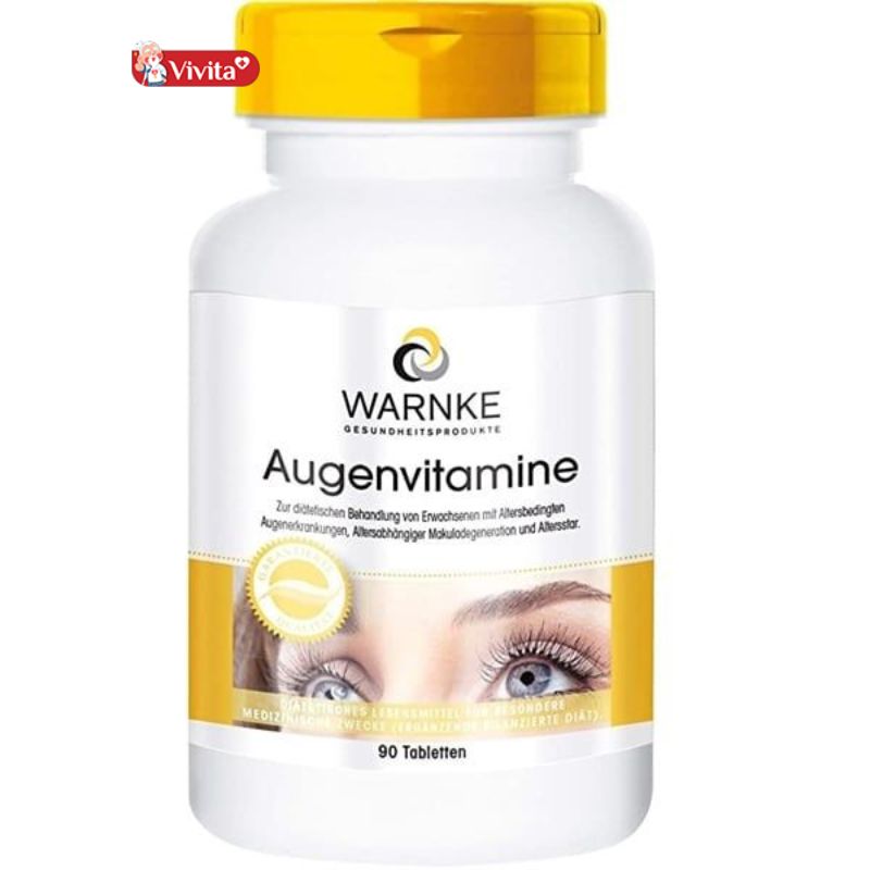 Viên bổ mắt của Đức Warnke Augenvitamine