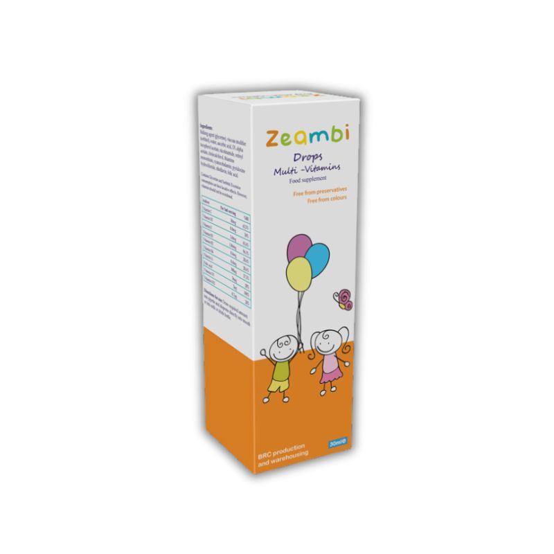 Zeambi Drops Multi-vitamins Anh Hỗ Trợ Tăng Cường Đề Kháng Và Phát Triển Toàn Diện Cho Trẻ (Lọ 30ml)