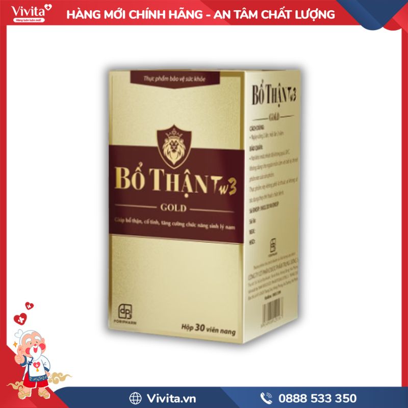 Bổ Thận Tw3 Gold chính hãng