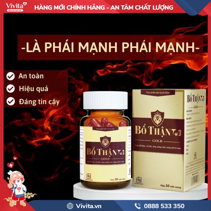 Bổ Thận Tw3 Gold có tốt không?
