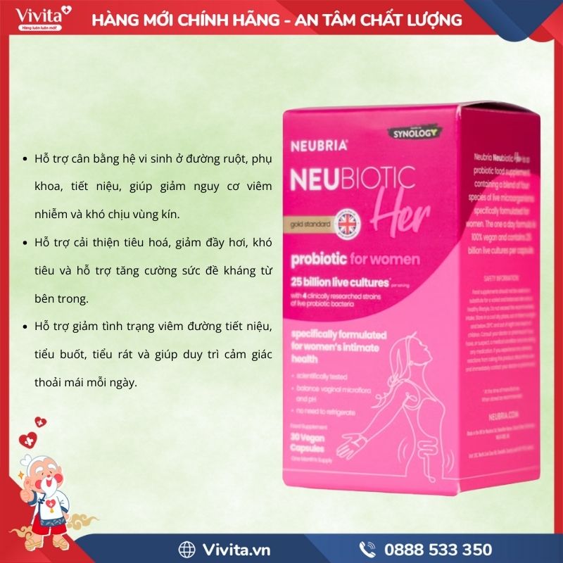 Công dụng Neubiotic Her