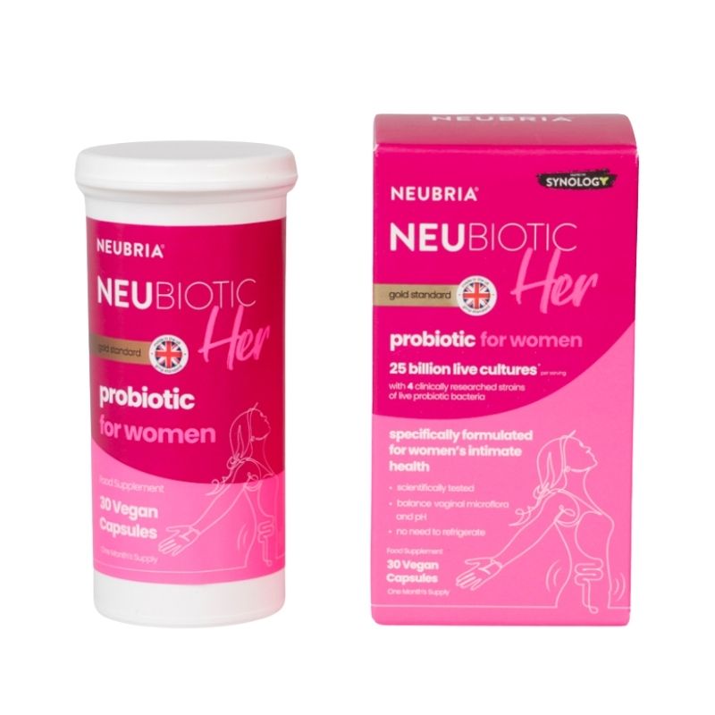 Neubiotic Her Anh Viên Uống Hỗ Trợ Bổ Sung Lợi Khuẩn Và Tăng Cường Sức Khỏe Nữ Giới (Hộp 30 viên) 
