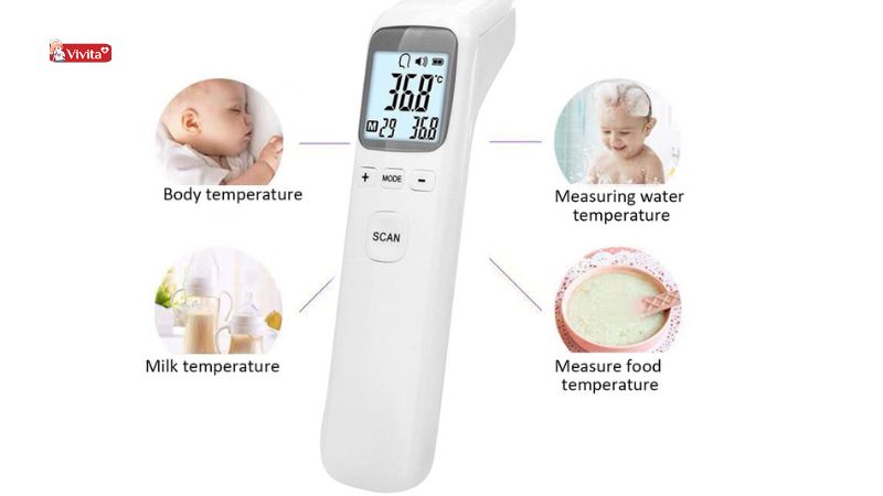 nhiệt kế thiết bị y tế đo thân nhiệt