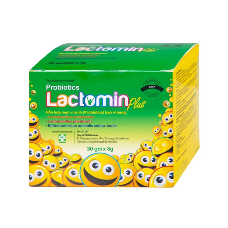 Probiotics Lactomin Plus Hàn Quốc Bột Hỗ Trợ Cân Bằng Hệ Vi Sinh Đường Ruột (Hộp 30 gói)
