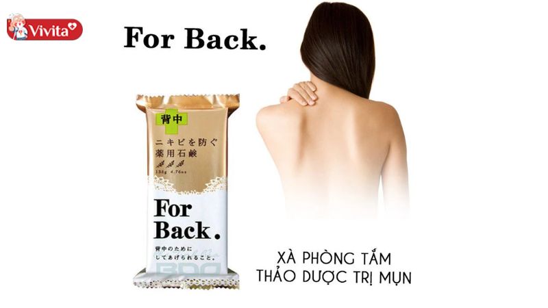 review xà phòng giảm mụn lưng for back​
