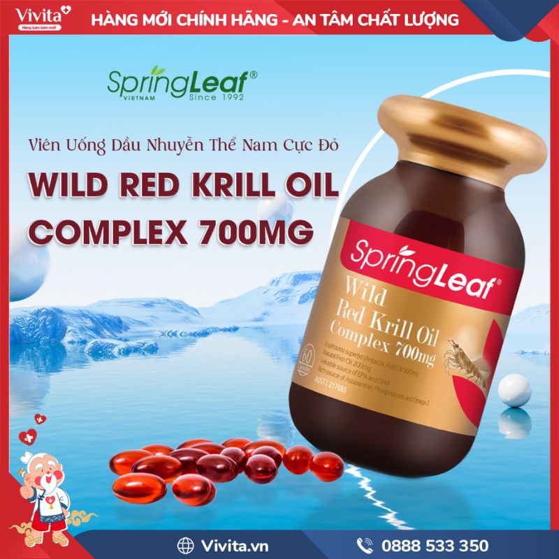 Springleaf Wild Red Krill Oil có tốt không