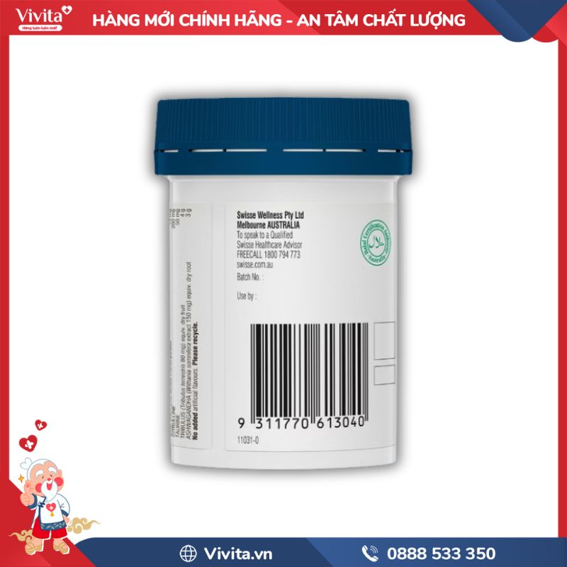 Swisse Ultiboost Men's Potency+ chính hãng