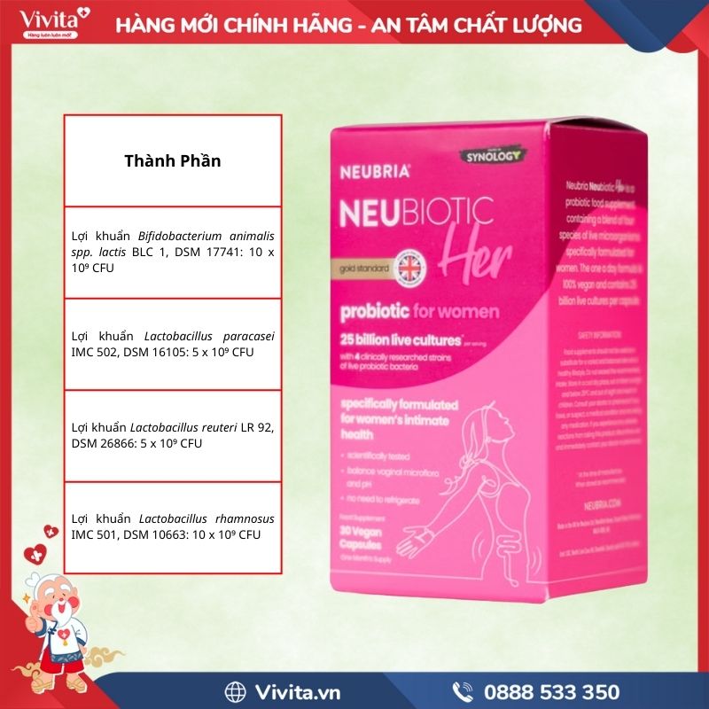 Thành phần Neubiotic Her