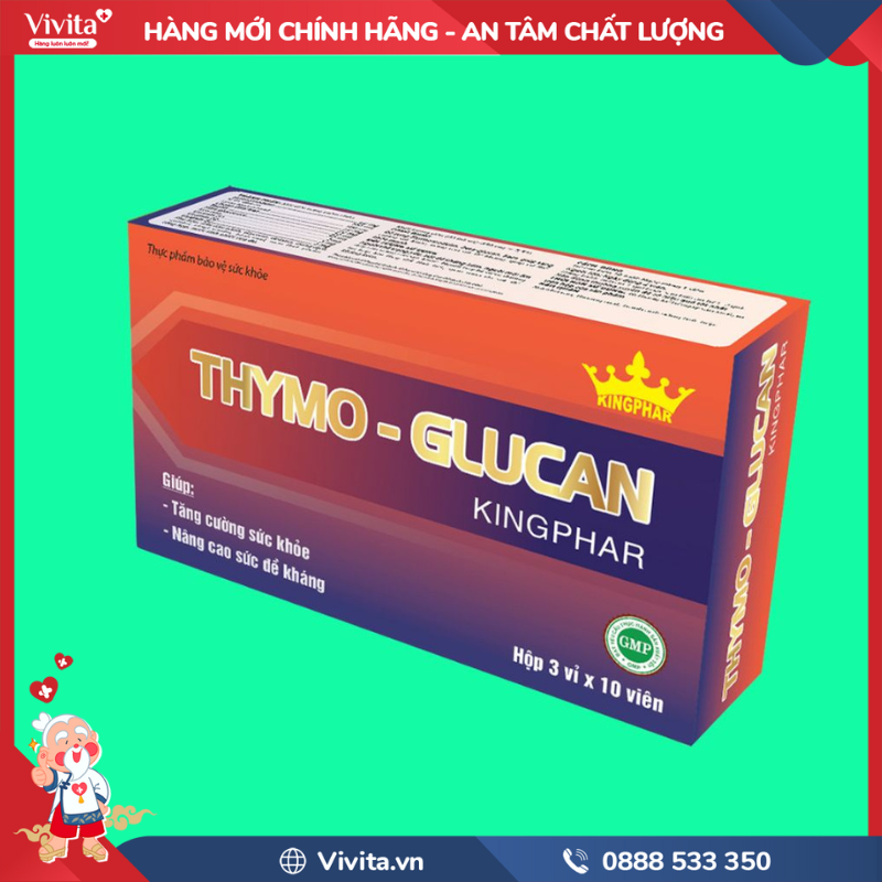 Thymo-Glucan Kingphar có tốt không