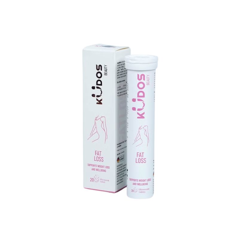 Viên uống Kudos Fat Loss của Đức hỗ trợ giảm béo, đốt mỡ hiệu quả (Tuýp 20 viên)