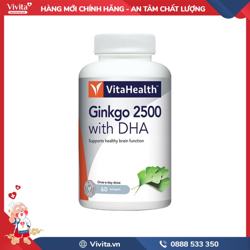 Ginkgo 2500 VitaHealth có tốt không