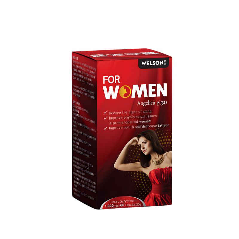 Welson For Women Hàn Quốc Viên Uống Hỗ Trợ Sinh Lý Nữ (Hộp 60 viên)