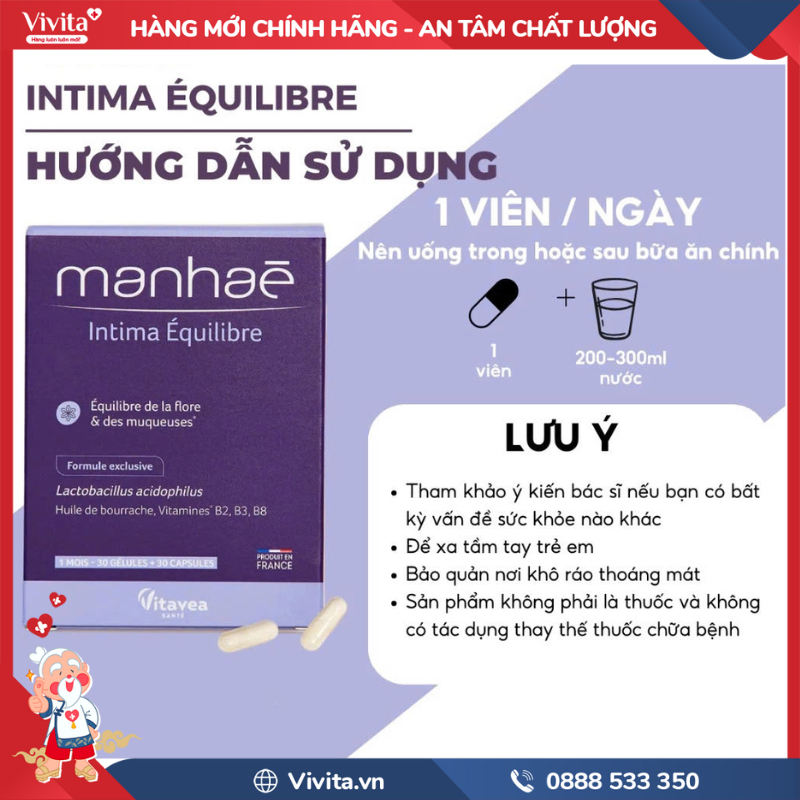 Cách sử dụng Manhae Intima Equilibre