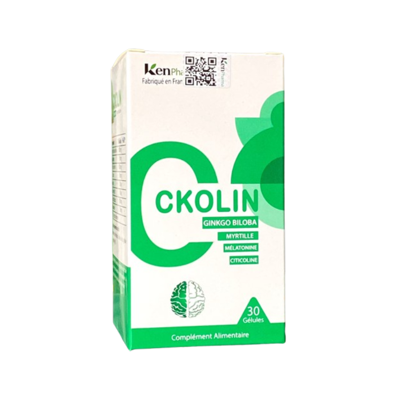 Viên uống Ckolin Kenpharma của Pháp tăng cường tuần hoàn máu não, cải thiện trí nhớ (30 viên)