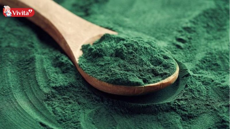 Tảo xoắn cũng có công dụng trong việc hỗ trợ làm đẹp da