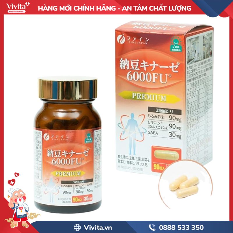 Công dụng Nattokinase 6000FU