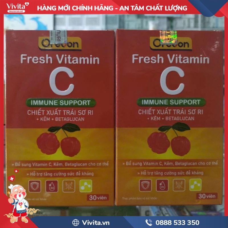 Công dụng Oredon Fesh Vitamin C
