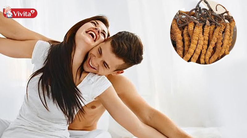 Hỗ trợ tăng cường sinh lực khi sử dụng nấm đông trùng hạ thảo