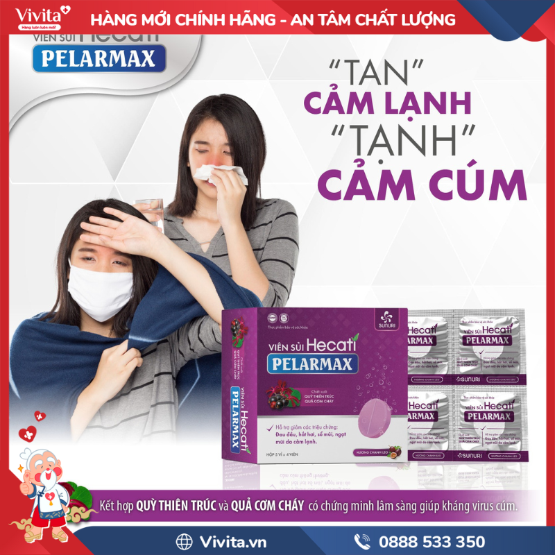 Viên sủi Hecati Pelarmax