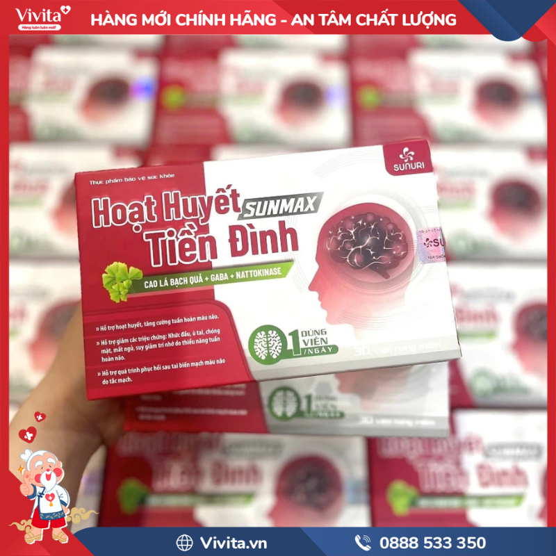 Hoạt Huyết Tiền Đình Sunmax