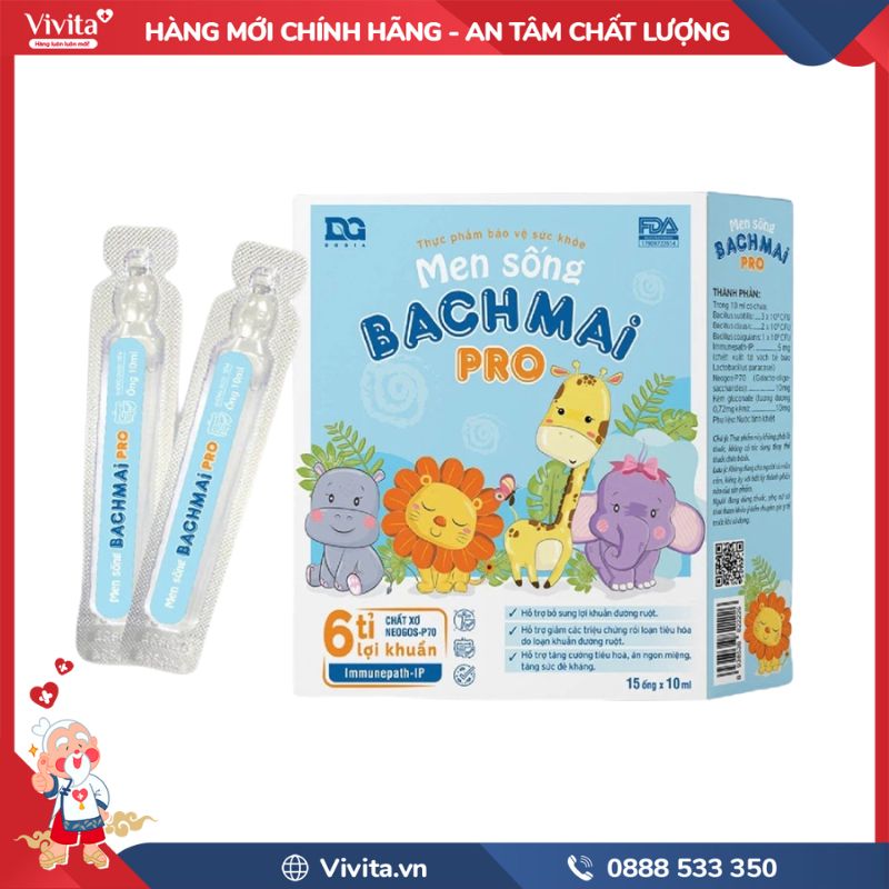 Men sống Bạch Mai Pro