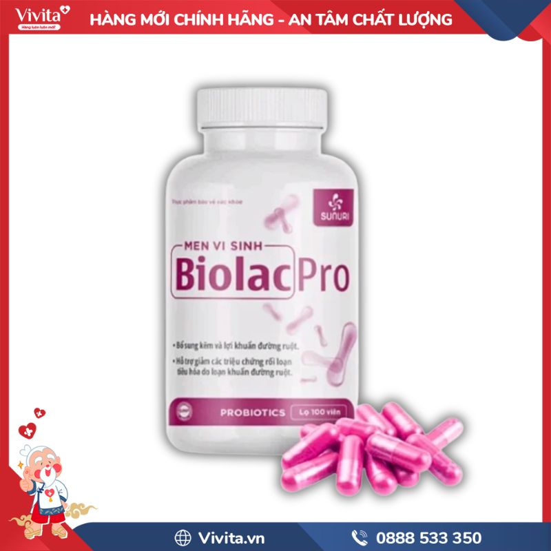 Men vi sinh Biolac Pro