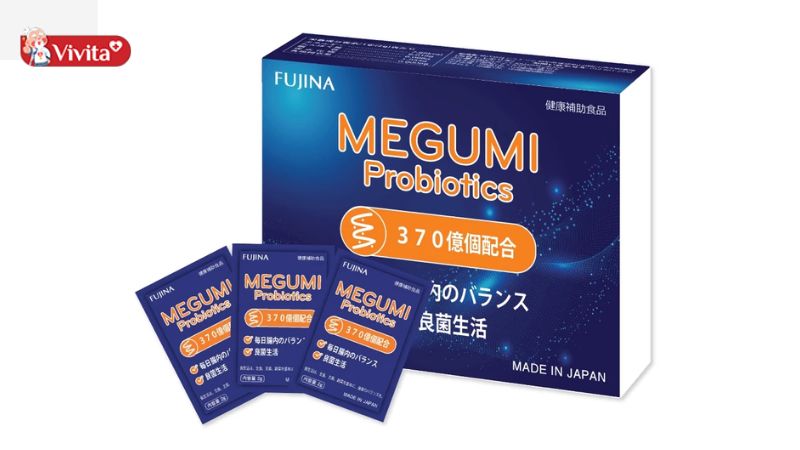Bột uống men vi sinh Fujina Megumi Probiotics Nhật Bản