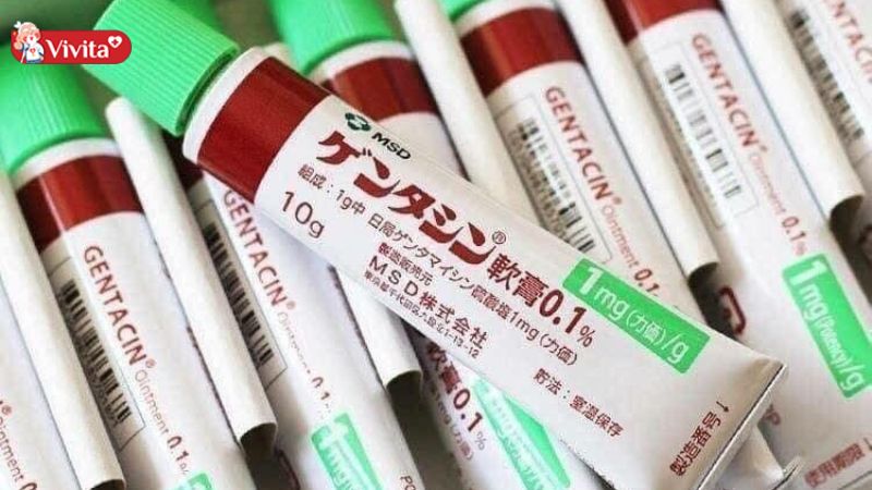 review kem trị sẹo gentacin của nhật