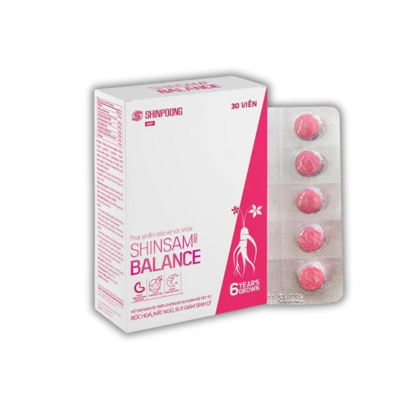 Shincare Balance Viên Uống Hỗ Trợ Tăng Cường Nội Tiết Tố (Hộp 30 viên)