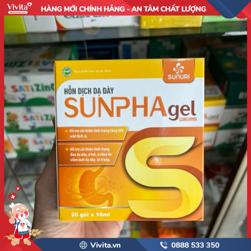 SunPhaGel Curcumin chính hãng