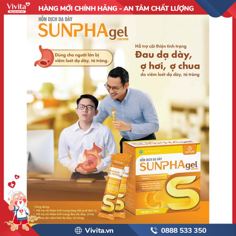 SunPhaGel Curcumin có tốt không