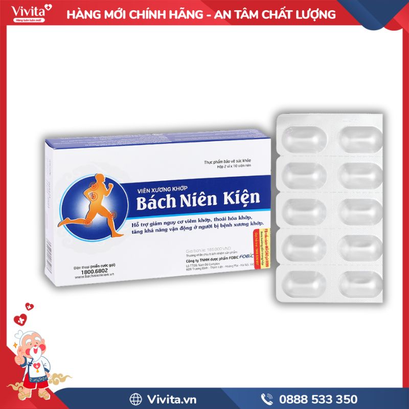 Thành phần của Bách Niên Kiện
