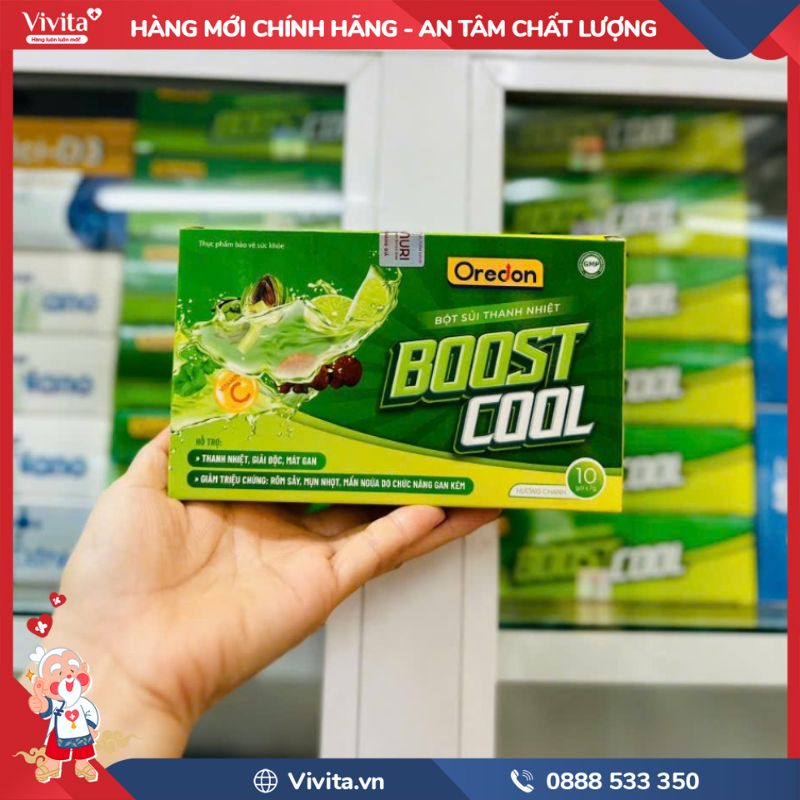 Thành phần của Boost Cool