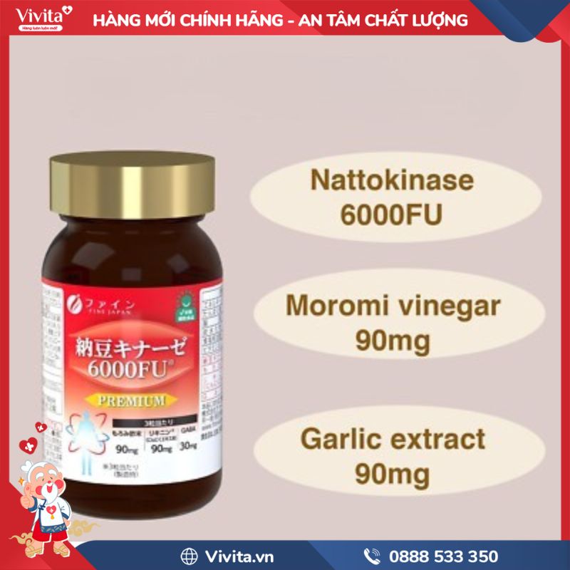 Thành phần Nattokinase 6000FU