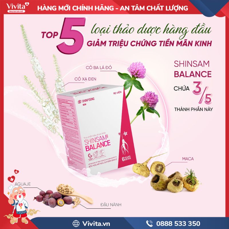 Thành phần của Shincare Balance