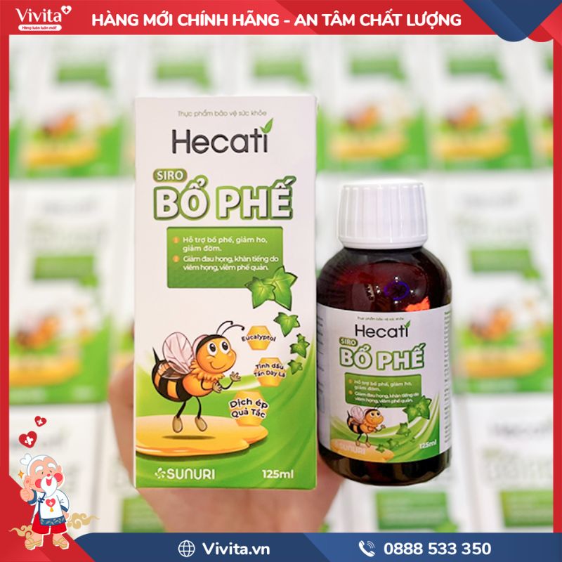 Thành phần Siro Bổ Phế Hecati